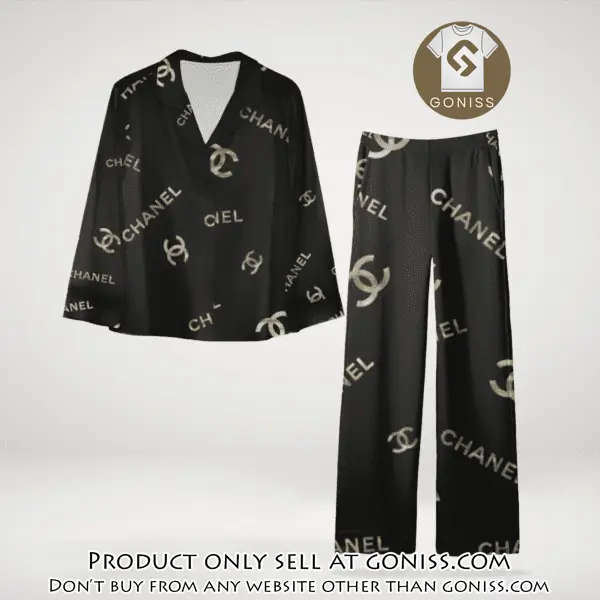 Trending luxury chanel satin pajama set pjs1042 gn1222058